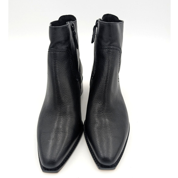 Cole Haan Naia Pointed Toe Block Heel Booties Women's Black Size US7.5B - Picture 3 of 7